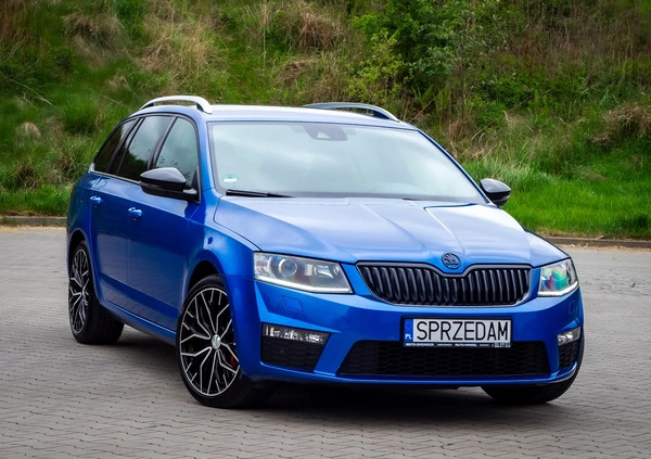 Skoda Octavia cena 59999 przebieg: 189000, rok produkcji 2013 z Głogów małe 781